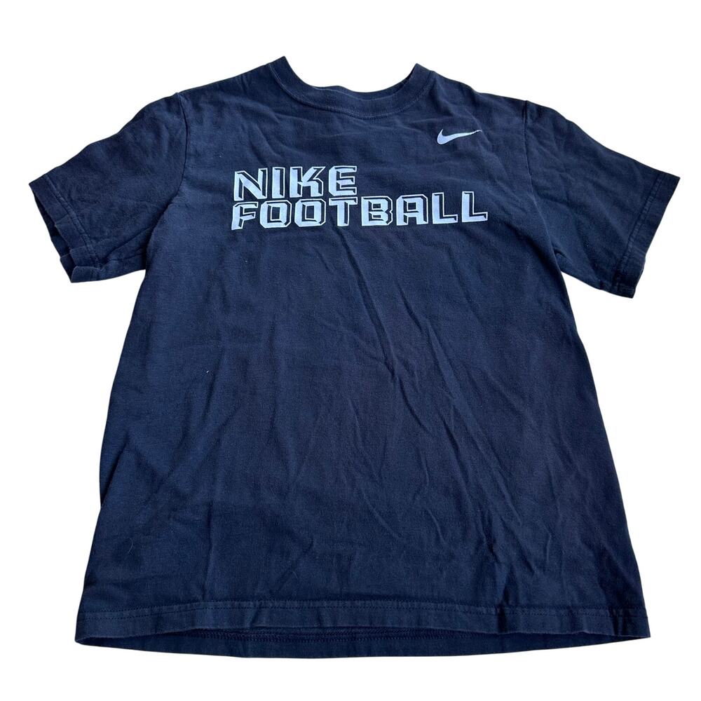 Nike Gray Football T-Shirt - Boys Medium - Athletic